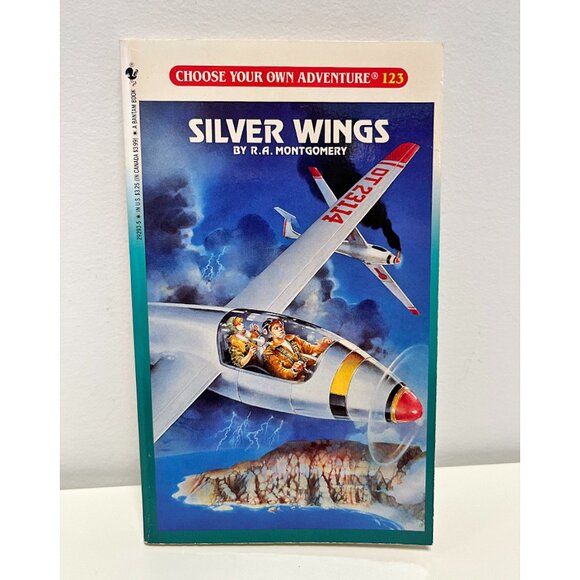 Choose Your Own Adventure Book #123 Silver Wings by R.A. Montgomery Reader Lvl 4 - Picture 1 of 4
